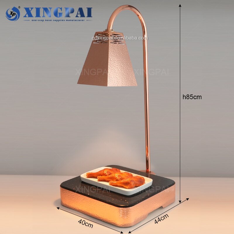 Gold Food Warmer Supplier - OEM Luxury Stainless Steel Heating Lamp