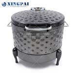 Rose Soup Station Supplier - OEM Round Induction Stainless Steel Set