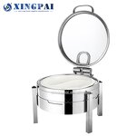 Stainless Steel Chafing Dish Supplier - OEM Buffet Equipment with Glass Lid