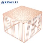 Rose Gold Dessert Stand Factory - OEM Hammered Food Buffet Display Stand
