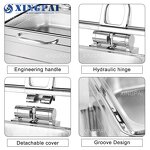 Chafing Dish Factory - OEM Square Stainless Steel Catering Equipment