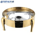 Electric Soup Warmer Supplier - OEM Elegant Silver Buffet Catering Set