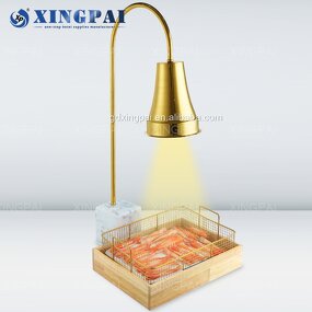 Commercial Heat Lamp Supplier - OEM Stainless Steel Hammered Food Warmer