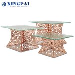Afternoon Tea Stand Manufacturer - OEM Wedding Decorative Glass Plate Set