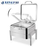 Chafing Dish Factory - OEM Square Stainless Steel Catering Equipment