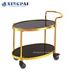 Airport Luggage Cart Supplier - OEM Stainless Steel Concierge Cart