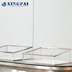 Dubai Buffet Table Manufacturer - OEM Movable Marble Top Stainless Steel
