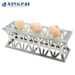 Modern Cake Stand Factory - OEM Stainless Steel Wedding Cake Display