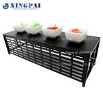 3 Tier Cake Stand Supplier - OEM Silver Stainless Steel Wedding Set