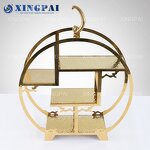 Black Dessert Rack Factory - OEM Custom Stainless Steel Decoration Rack