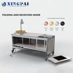 White Buffet Table Supplier - OEM Multi-functional Banquet Serving Table