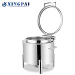Gold Soup Kettle Factory - OEM Luxury Hammered Stainless Steel Warmer
