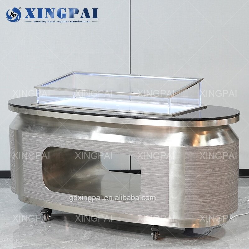 Custom Buffet Table Supplier - OEM Rectangle Commercial Catering Table