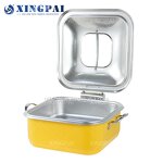 Induction Chafing Dish Supplier - OEM 5L Yellow Stainless Steel for Buffet