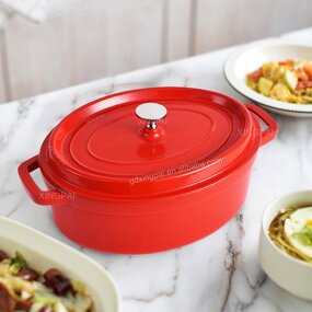 Cast Iron Pot Manufacturer - OEM Enamel Stewed Cooking Dutch Oven