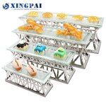 Modern Cake Stand Factory - OEM Stainless Steel Wedding Cake Display