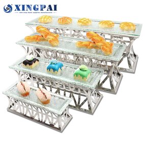 Modern Cake Stand Factory - OEM Stainless Steel Wedding Cake Display