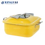 Induction Chafing Dish Supplier - OEM 5L Yellow Stainless Steel for Buffet