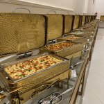 Oblong Chafing Dish Factory - OEM Luxury Hammered Buffet Set