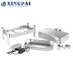 Buffet Chafing Dish Manufacturer - OEM Silver Wedding Banquet Food Warmer