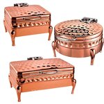 Luxury Chafing Dish Supplier - OEM 304 Stainless Steel Gold Buffet Set