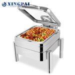 Chafing Dish Supplier - OEM 304 Stainless Steel Hydraulic Buffet Set