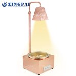 150W Heat Lamp Manufacturer - OEM Golden Luxury Stainless Steel Warmer