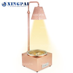 150W Heat Lamp Manufacturer - OEM Golden Luxury Stainless Steel Warmer
