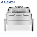 Chafing Dish Factory - OEM Square Stainless Steel Catering Equipment