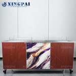 Luxury Buffet Table Supplier - OEM High Quality Sapele Wood Table