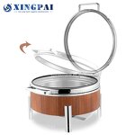 Buffet Food Warmer Manufacturer - OEM Stainless Steel with Glass Lid