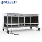 White Buffet Table Supplier - OEM Multi-functional Banquet Serving Table