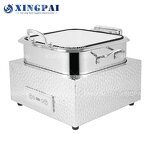 Electric Chafing Dish Manufacturer - OEM Arabic Stainless Steel with Glass Lid