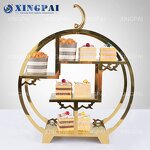 Black Dessert Rack Factory - OEM Custom Stainless Steel Decoration Rack