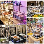 Luxury Chafing Dish Supplier - OEM 304 Stainless Steel Gold Buffet Set