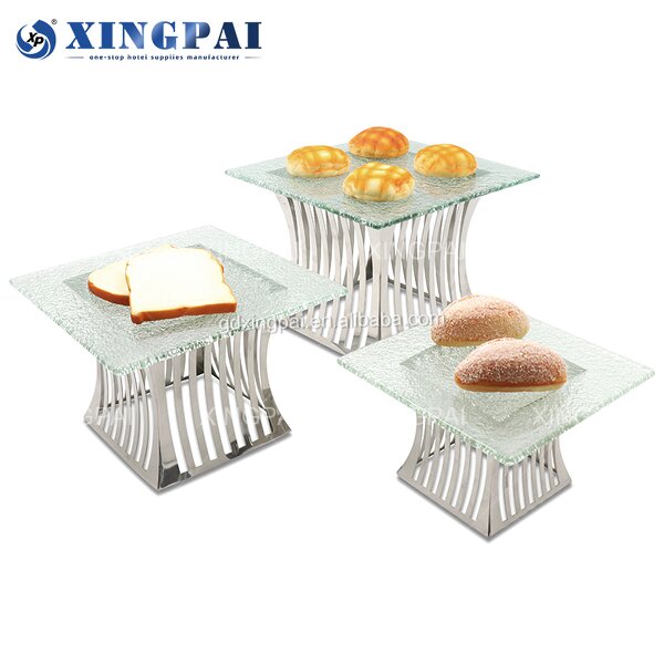 Slate Cake Stand Manufacturer - OEM Dessert Buffet Food Display Stand