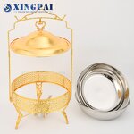 Gold Chafing Dish Factory - OEM 4L/6L/8L Stainless Steel Buffet Set