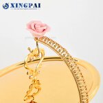 Egg Shape Chafing Dish Manufacturer - OEM Luxury Gold Glass Buffet Set