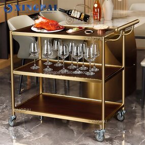 Electric Food Cart Factory - OEM Stainless Steel Buffet Warmer Trolley