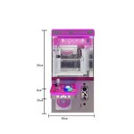 Claw Crane Game Factory - Direct Durable Candy Toy Anti Slip Carnival