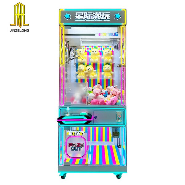 Claw Machine Factory - Interactive LED Light Effects Coin Bill Operation