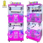 Doll Claw Machine Factory - 4-Player Transparent Glass Color-Changing