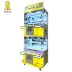 Doll Claw Machine Factory - 4-Player Transparent Glass Color-Changing