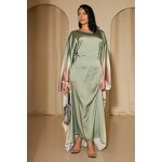 Party Dress Supplier - OEM Dubai Gradient Bat Sleeve Robe Dress