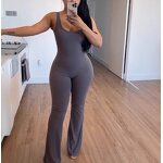 Jumpsuits Supplier - OEM One Piece Hollow Out Bodycon Jumpsuits