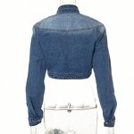 Denim Jacket Factory - OEM Solid Color Long Sleeved Distressed Jacket