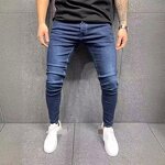 Biker Jeans Factory - OEM Riding Knee Pads Nostalgic Slim Jeans