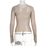 Long-sleeved Tops Supplier - OEM Spring Summer Slim Versatile T-shirt