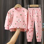 Pajamas Set Supplier - OEM 100% Cotton Cartoon Printed Sleepwear