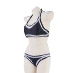 Two Piece Outfits Factory - OEM Sexy Cut Out Velvet Bodysuit Set